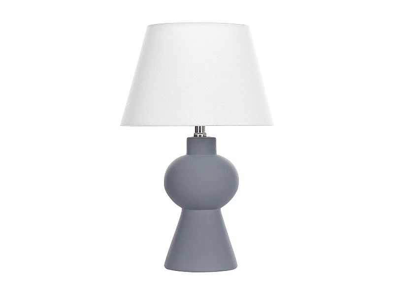 Lampe à poser FABILOS Céramique Gris