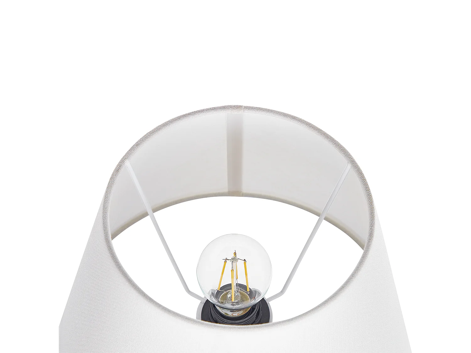 Lampe à poser FABILOS Céramique Gris