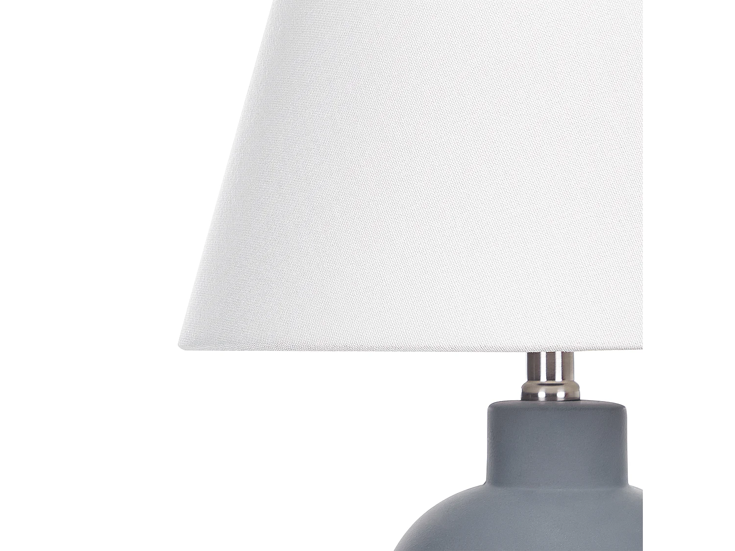 Lampe à poser FABILOS Céramique Gris