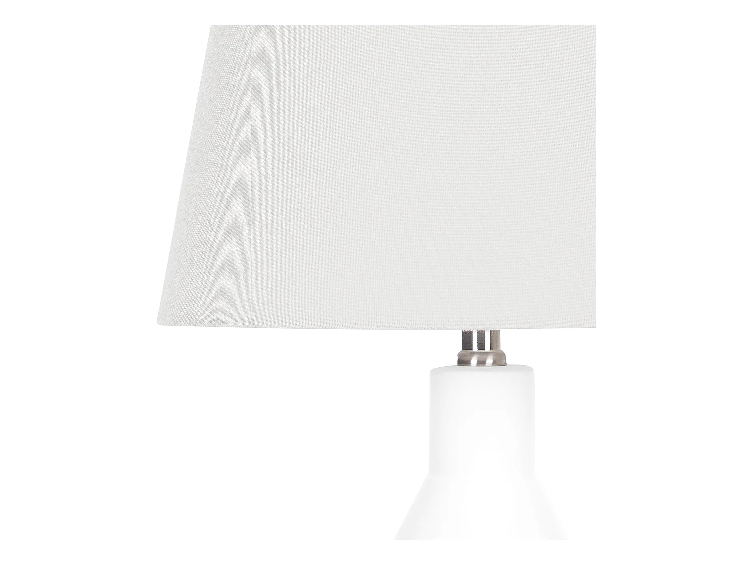 Lámpara de mesa LAMBRE Cerámica Blanco