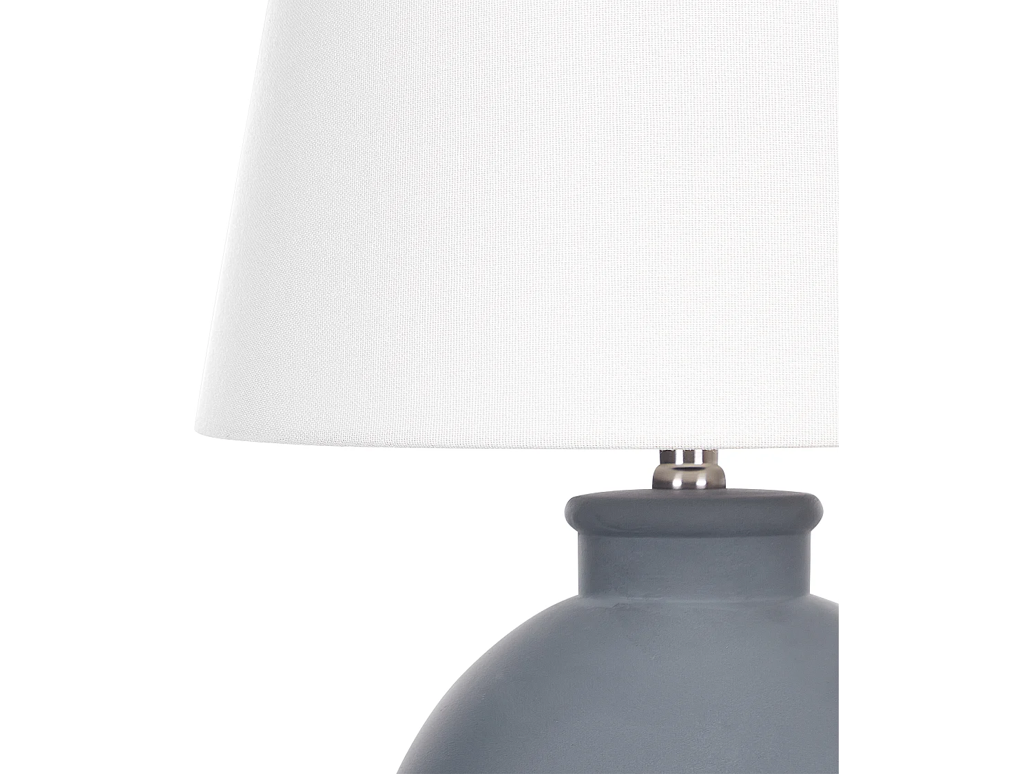 Lampada da tavolo ARCOS Ceramica Grigio