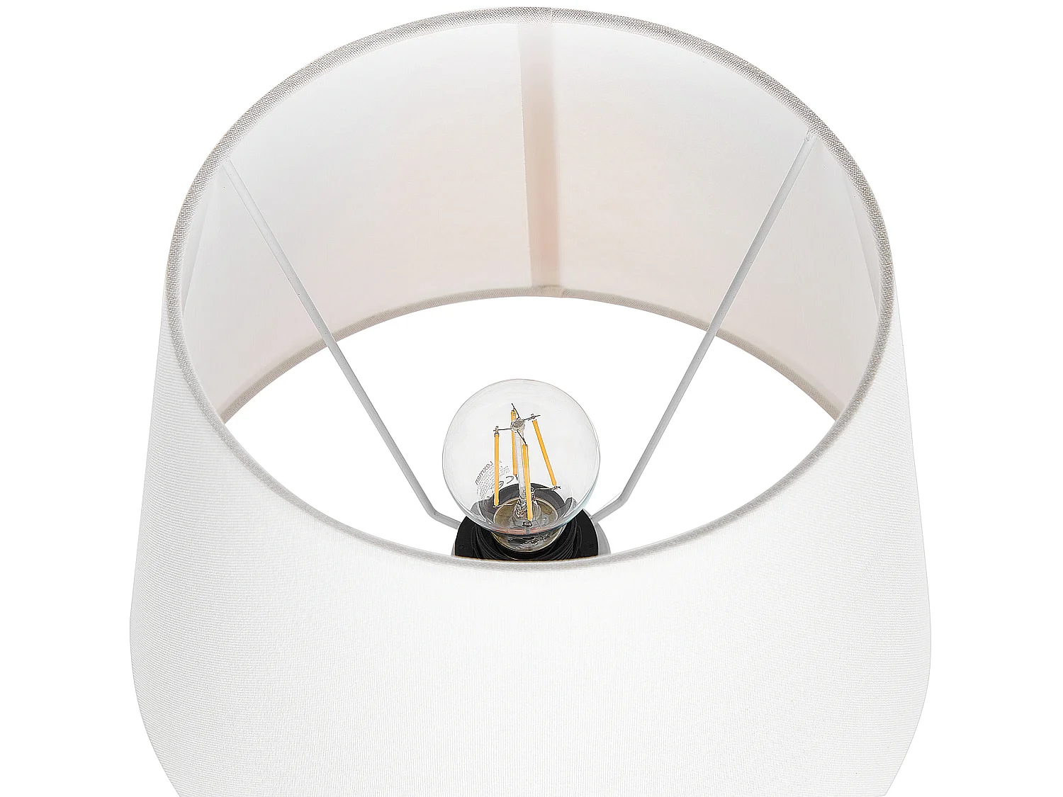 Lampada da tavolo LAMBRE Ceramica Arancione