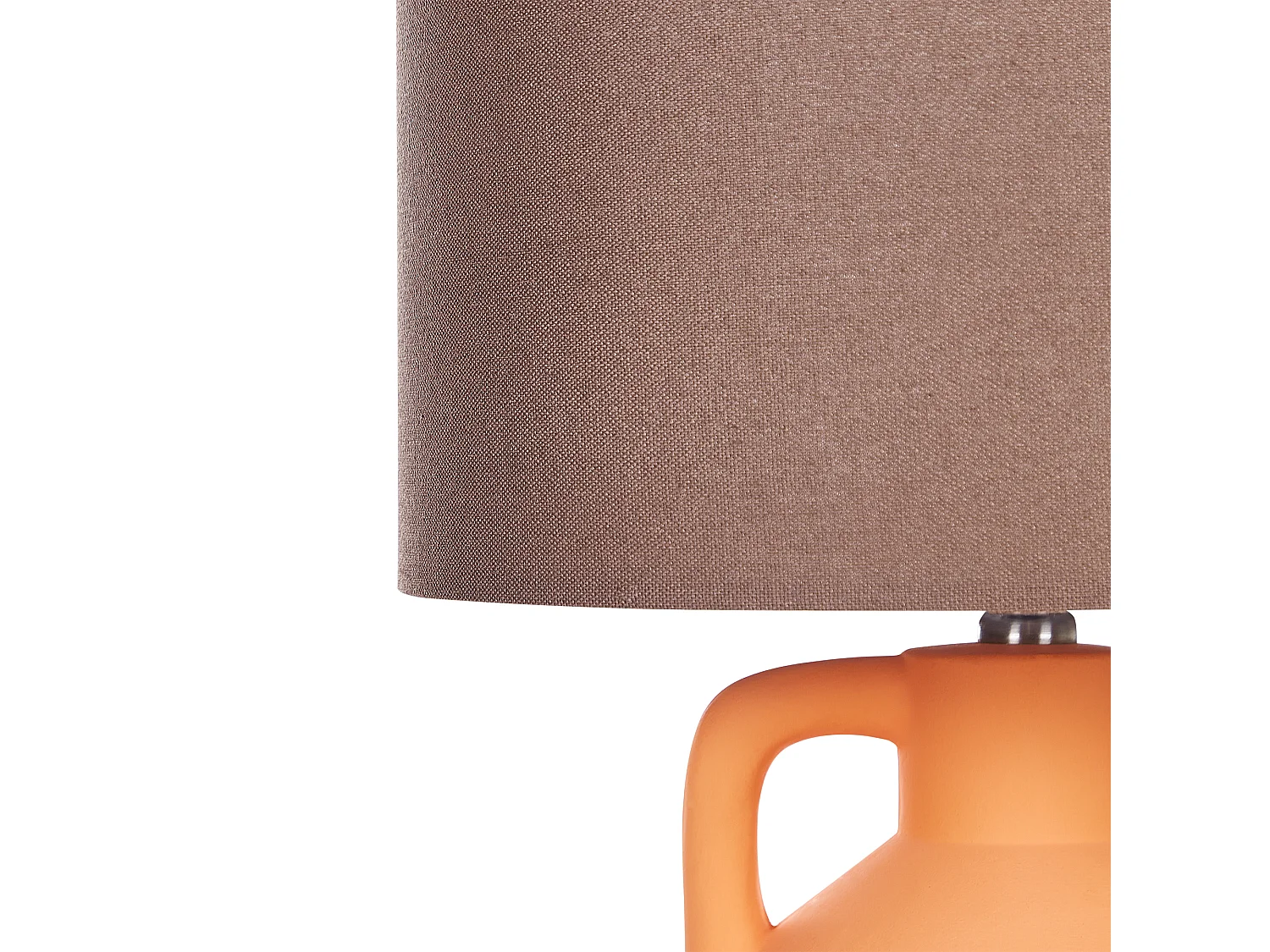 Lampa stołowa LABRADA Ceramika Pomarańczowy