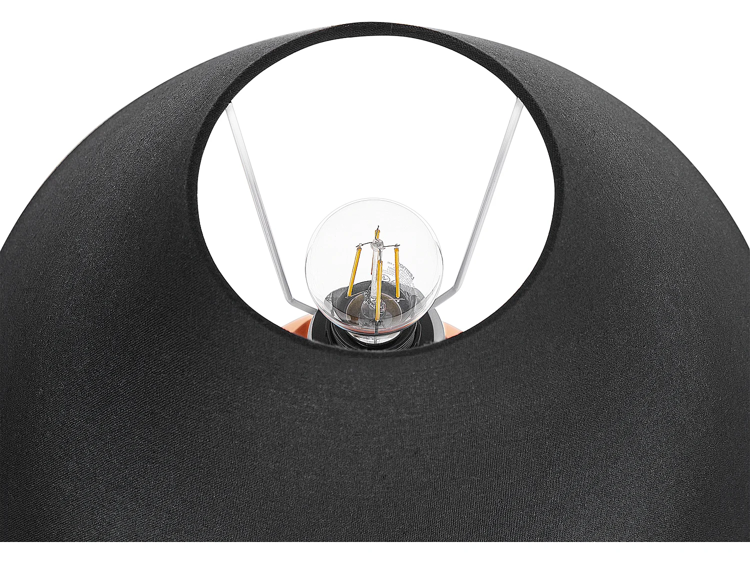 Candeeiro de mesa RODEIRO Cerâmica Laranja