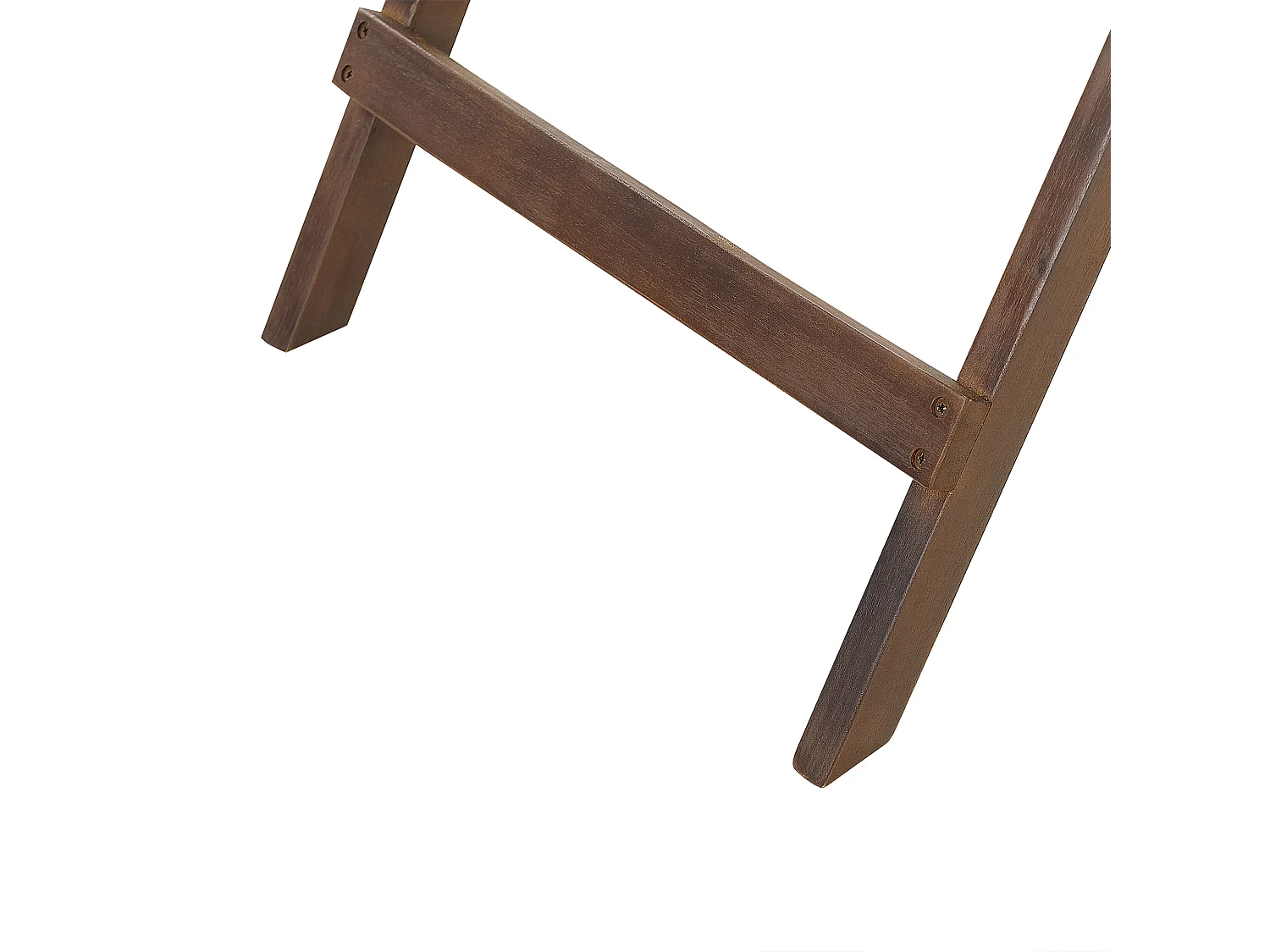 Table d'appoint pour le jardin AMANTEA Acacia Marron foncé Pliant