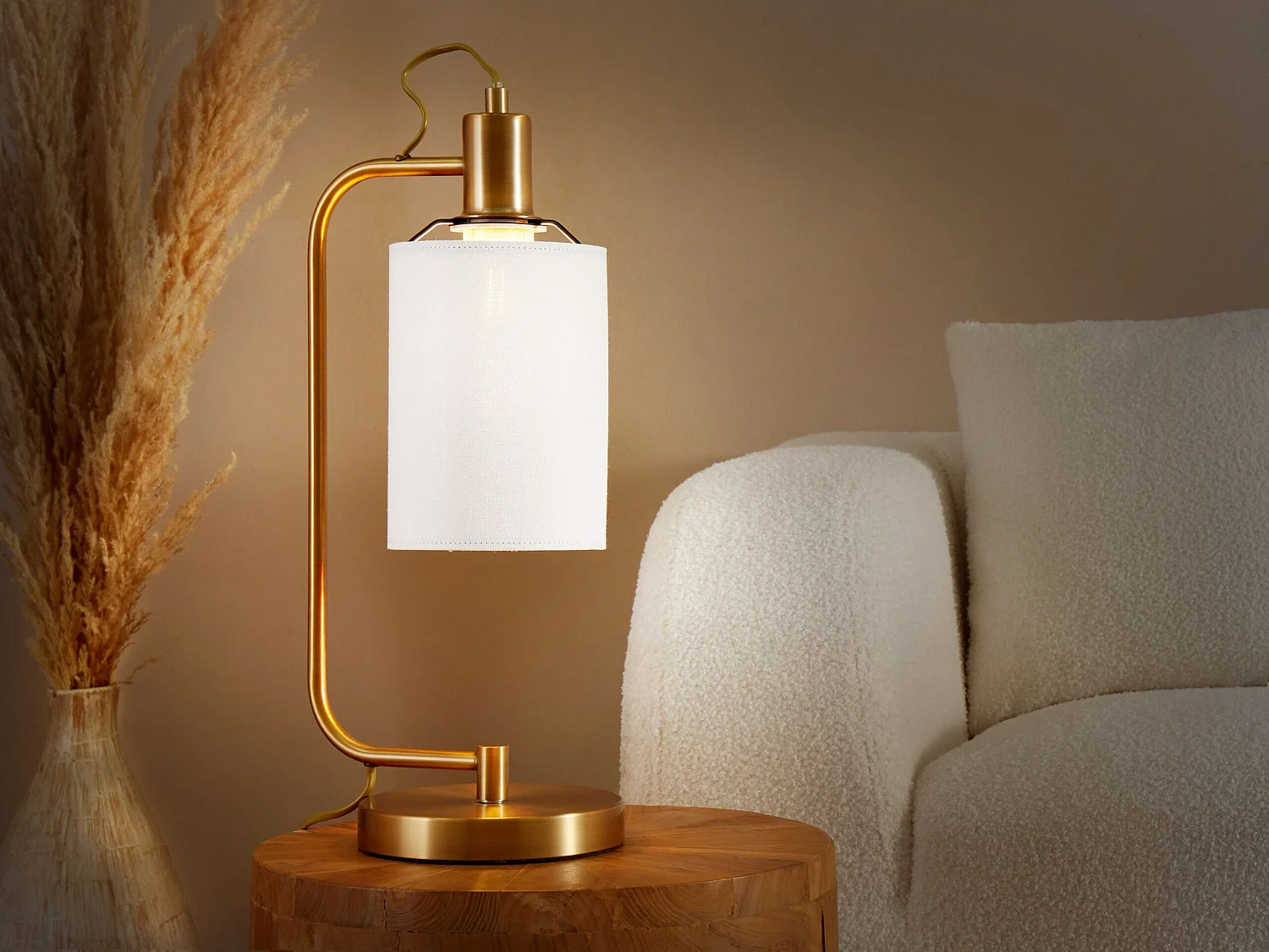 Lampe à poser LIBERIA Métal Cuivré