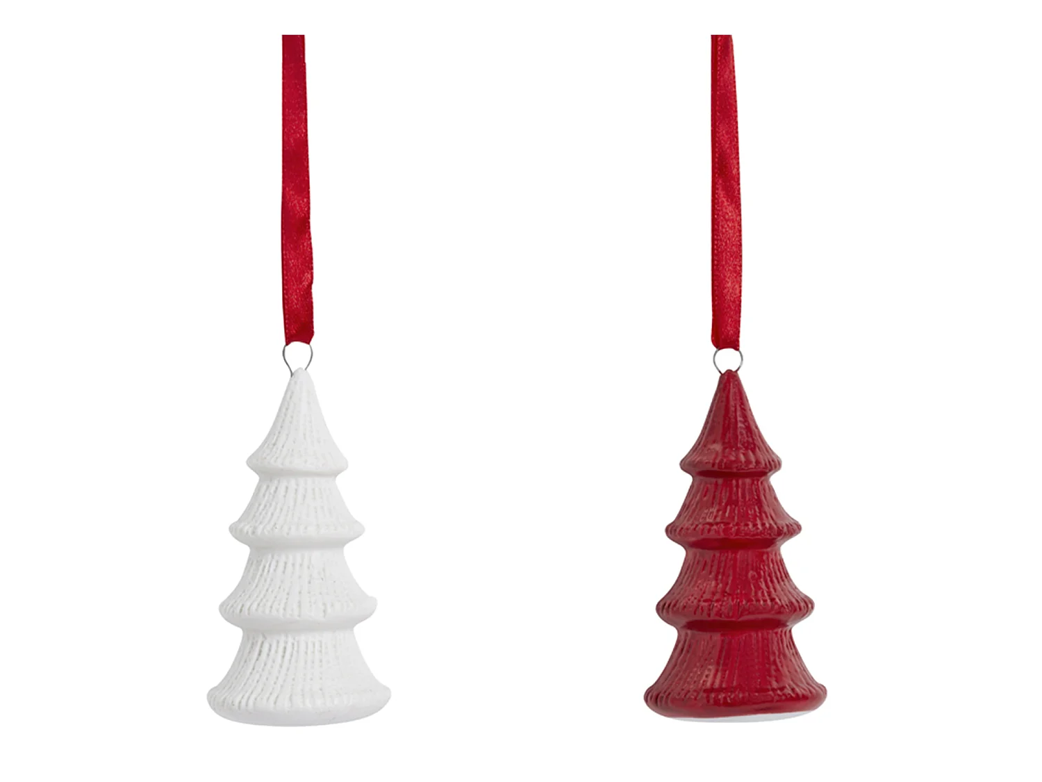 Suspensions de Noël Sapins