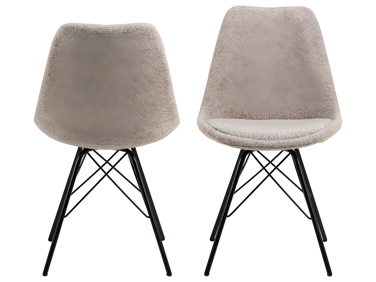 Erop eetkamerstoel beige.