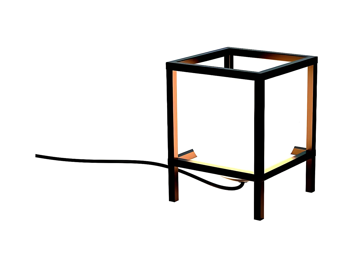 Petit modèle de table DESIGUAL avec tulipe sphérique MANTRA
