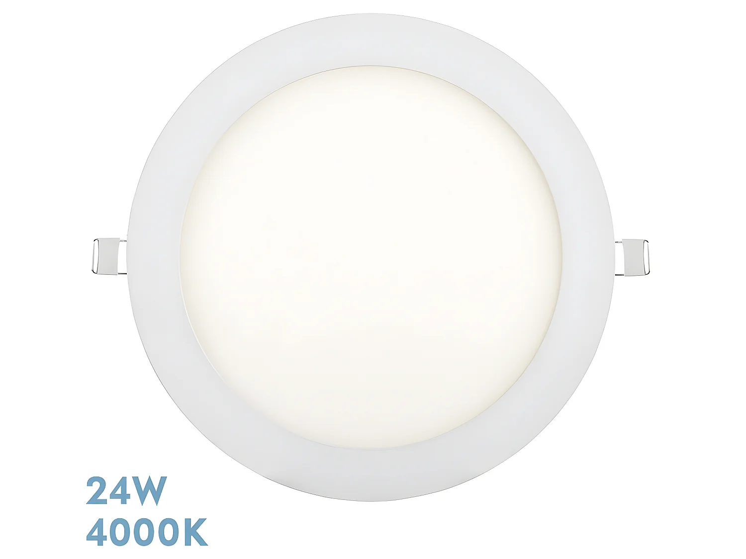 Downlight  Tanzanita Blanco Redondo 24w 4000k Corte 20d