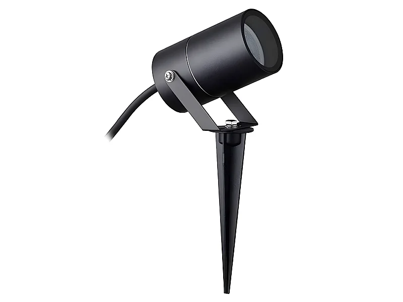 Baliza Para Exterior Ip65 Acabado Den Negro De   Modelo Quebec