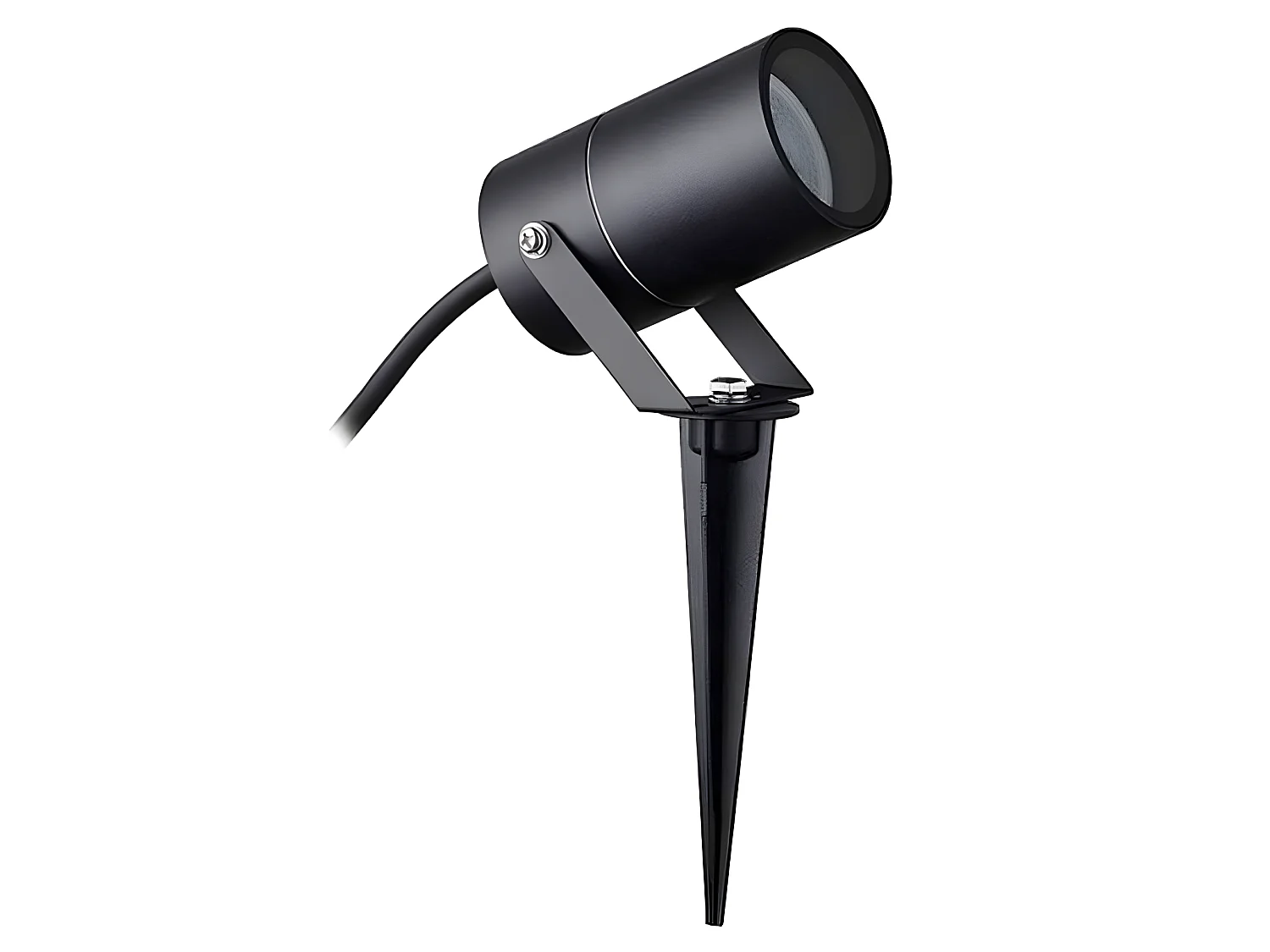 Baliza Para Exterior Ip65 Acabado Den Negro De   Modelo Quebec