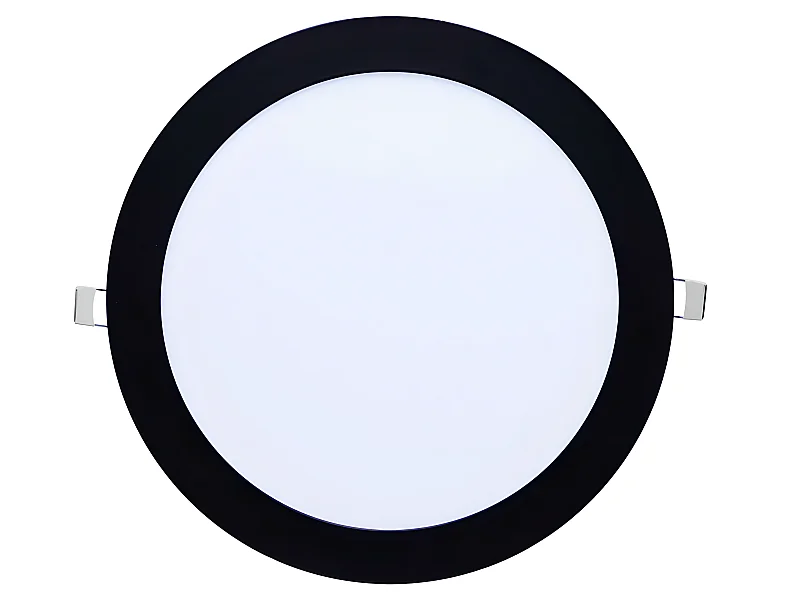 Downlight Negro Redondo Tanzanita 18w 6500k 1620lm