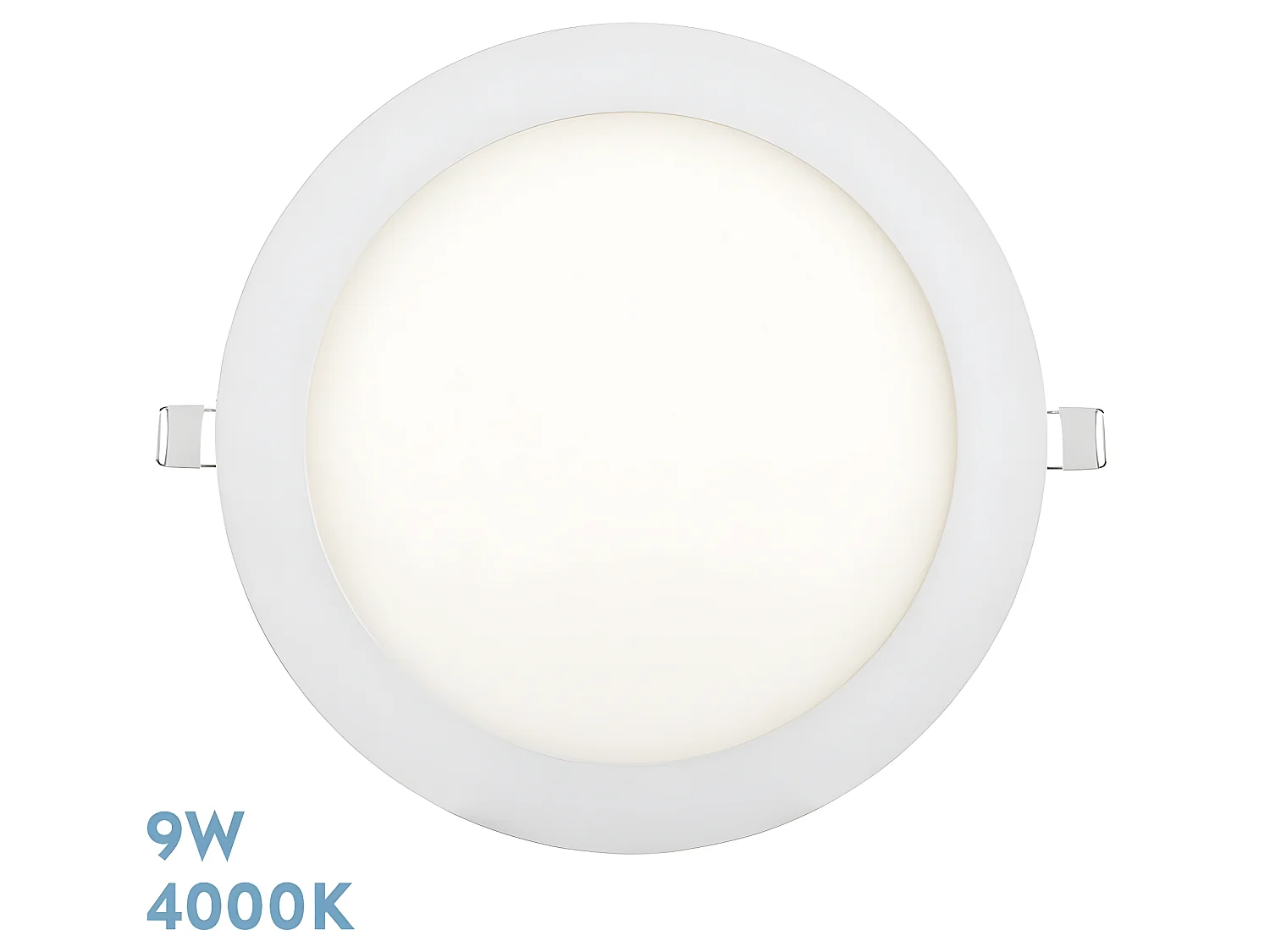 Downlight Rond Blanc TANZANITE 9W 6500K FABRILAMP