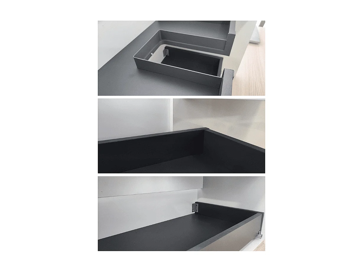 Mueble lavabo SEVILLA suspendido  60 cm Blanco