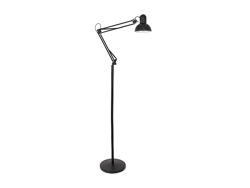 Pied articulable Flexo Noir Mate FABRILAMP