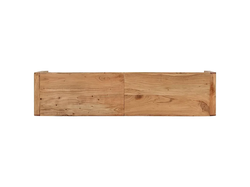 Panca 160x38x45 cm in Legno Massello di Acacia