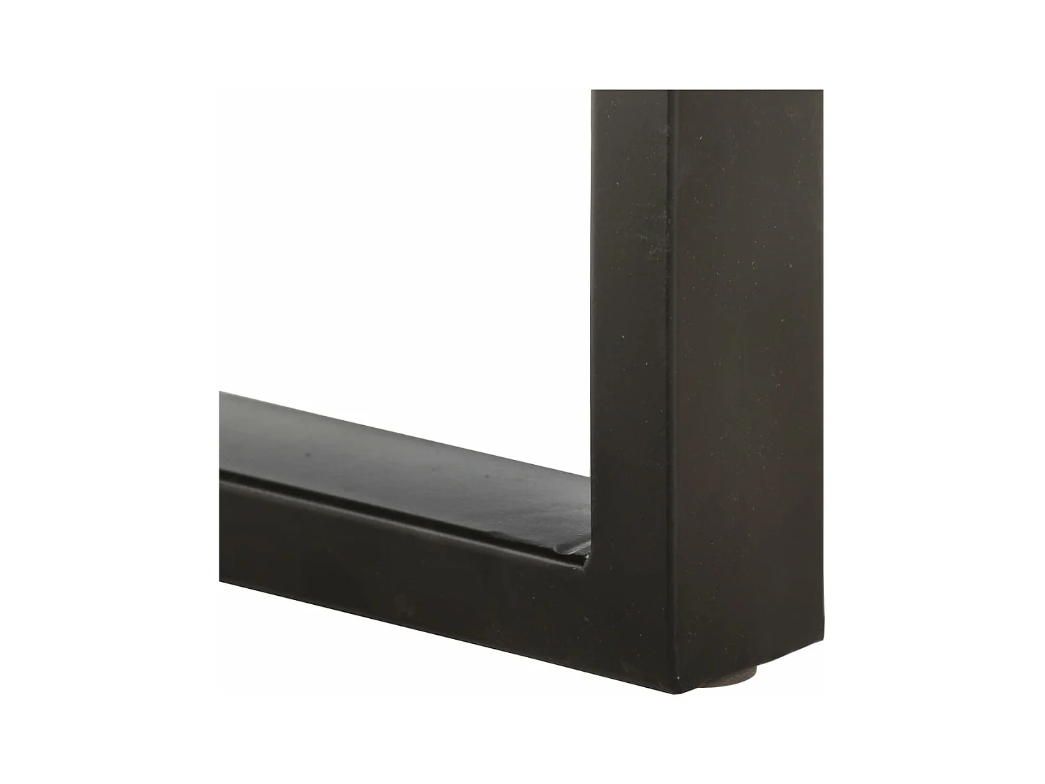 Bankje 110 cm massief gerecycled hout en staal