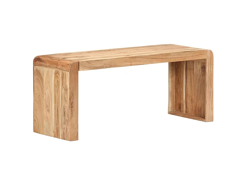Banc 110x38x46 cm Bois solide d'acacia