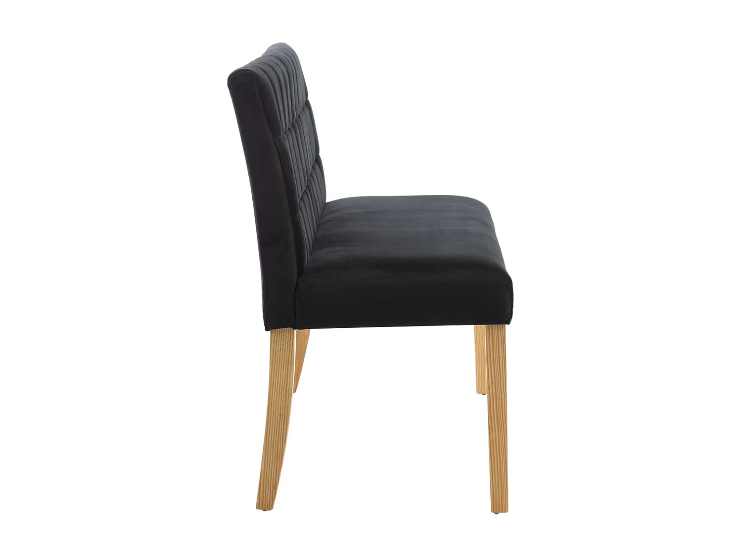 Banc 140 cm Noir Velours