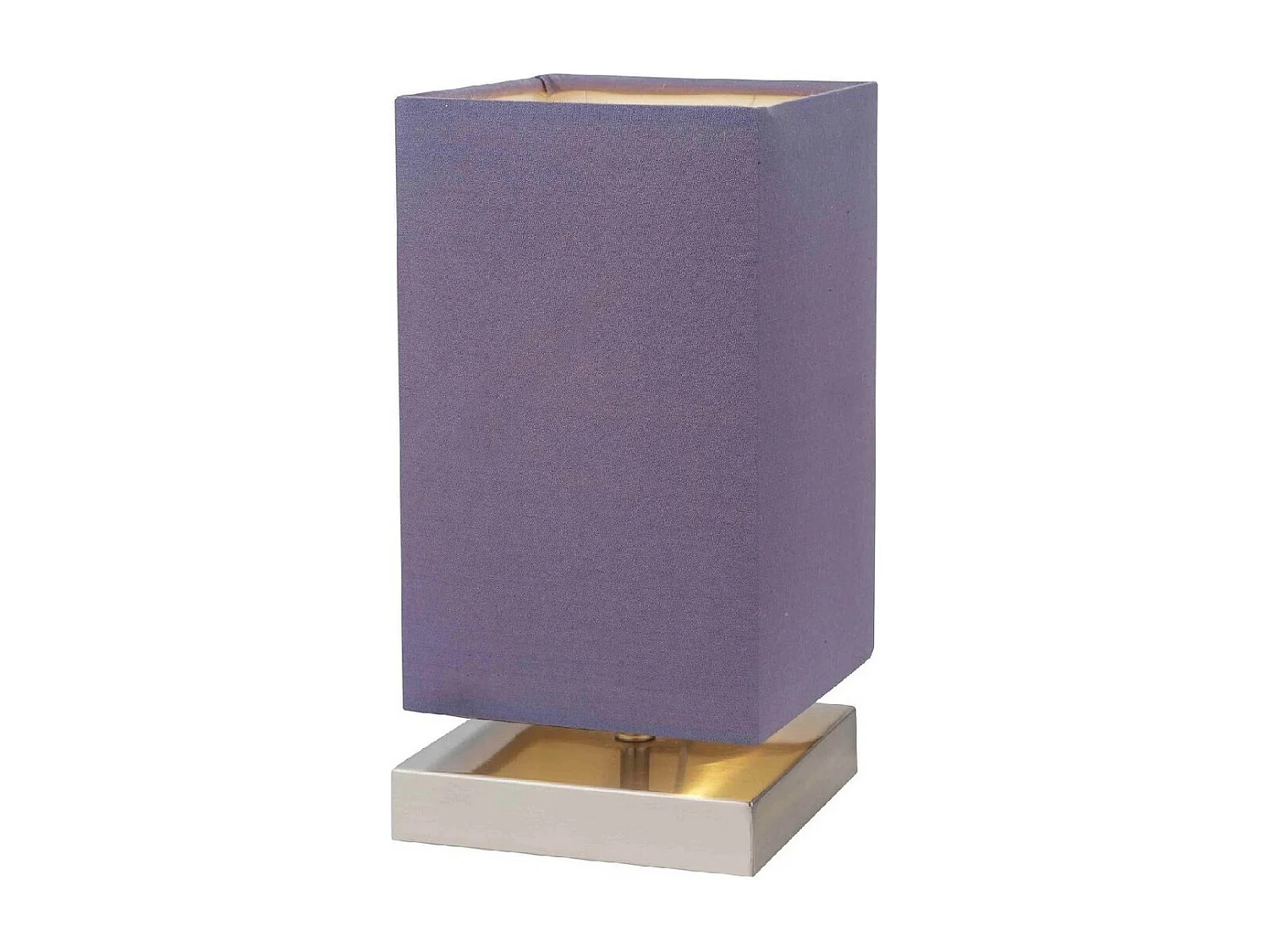 Lampa Stołowa Nanga, Fiolet, 12x12x25 cm, EPIKASA