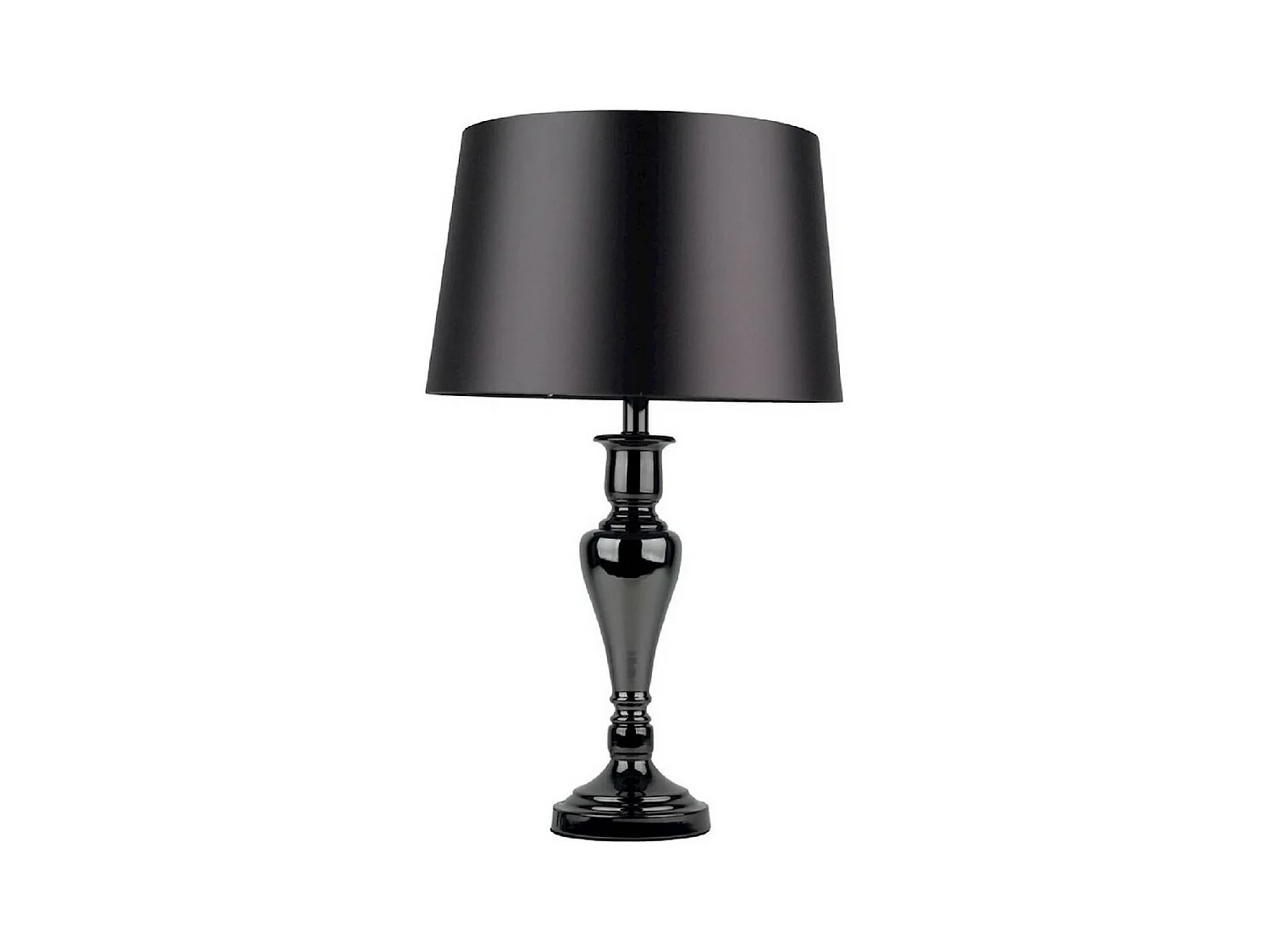 Lampe à Poser Karma, Noir, 40x40x66 cm, EPIKASA