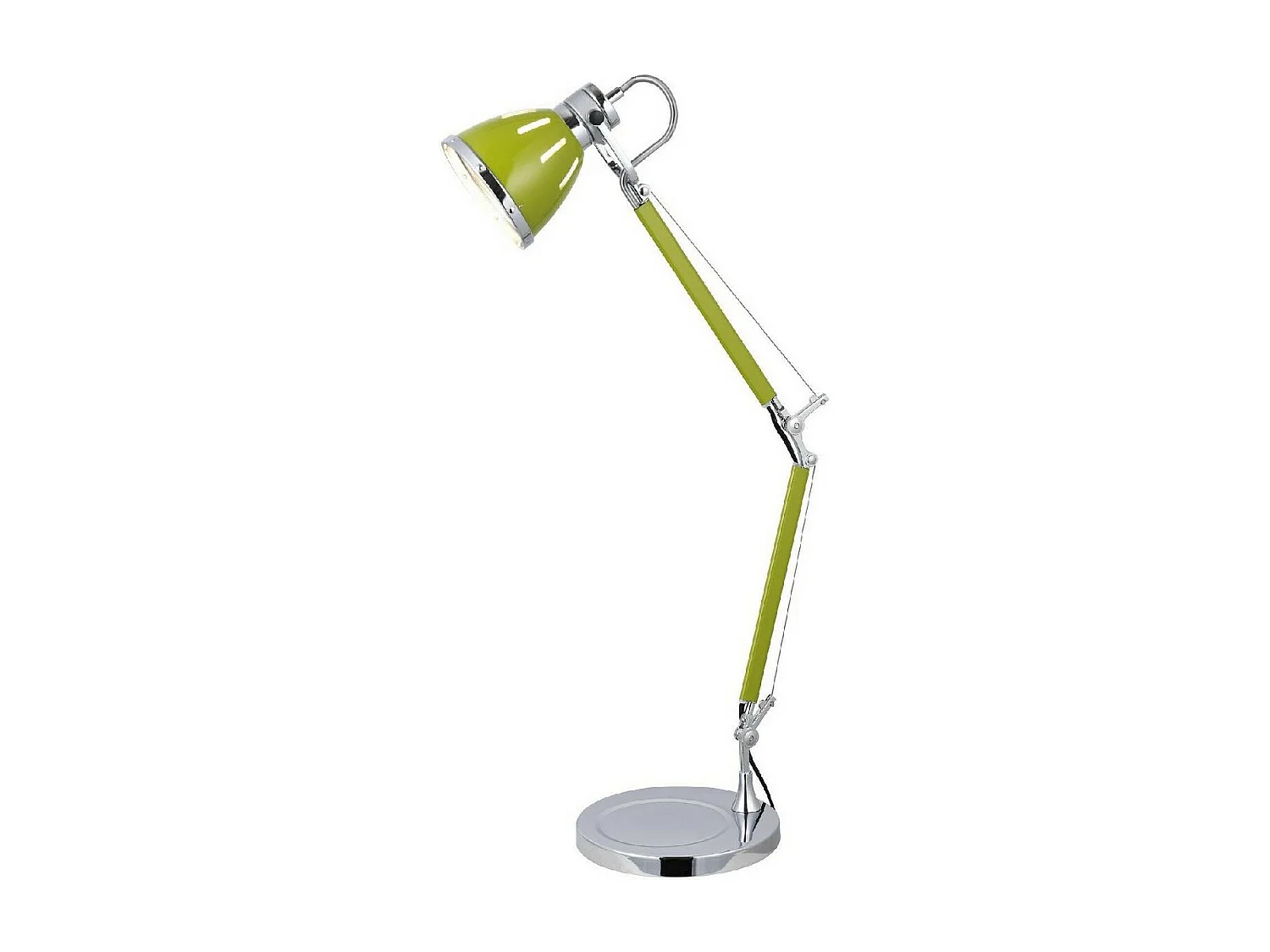 Lampe à Poser Jerona, Vert, 21x21x86 cm, EPIKASA