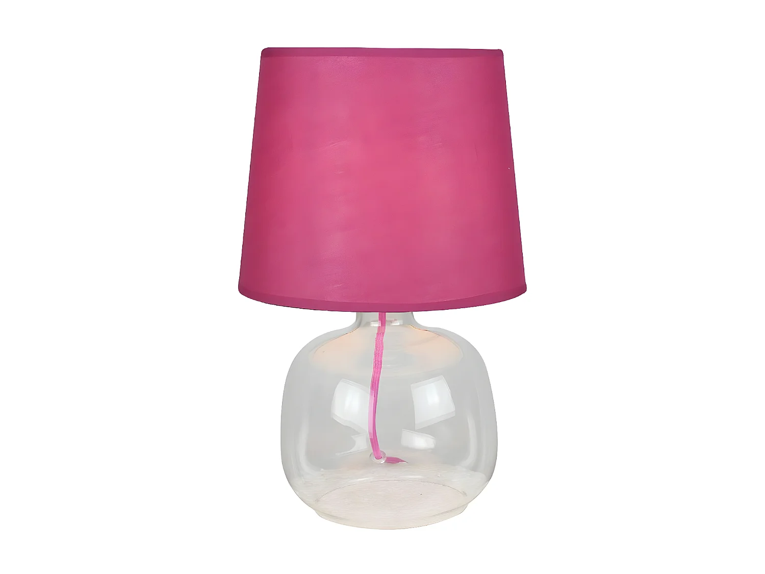 Candeeiro de Mesa Mandy, Vermelho, 22,5x22,5x35 cm, EPIKASA