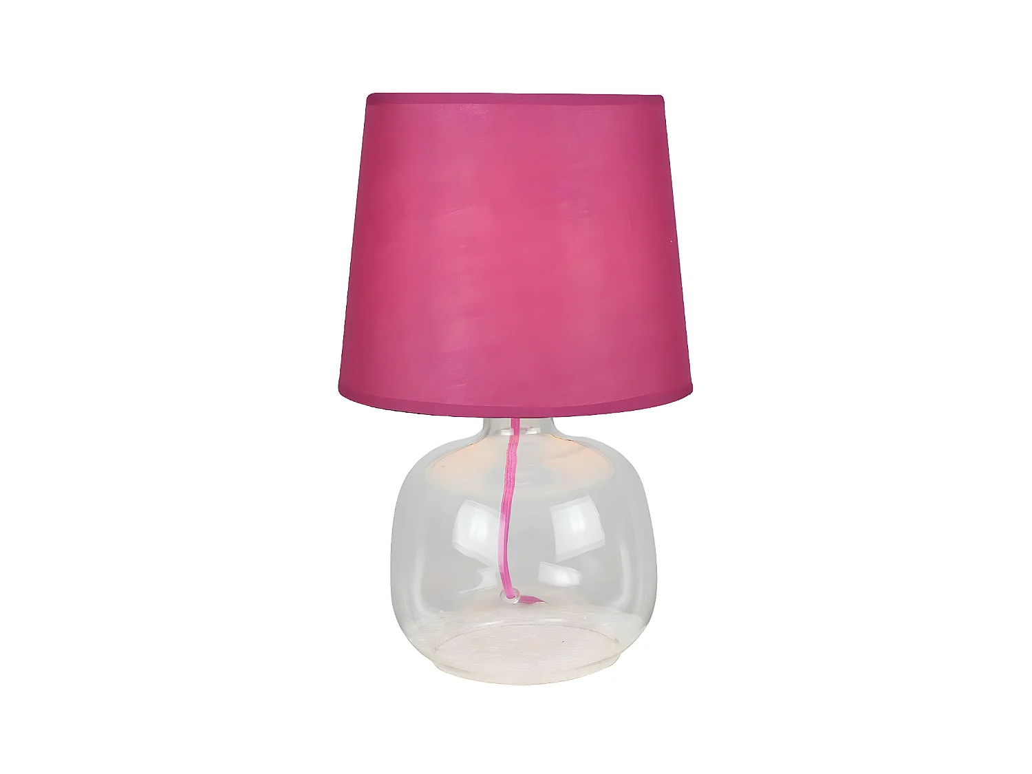 Candeeiro de Mesa Mandy, Vermelho, 22,5x22,5x35 cm, EPIKASA