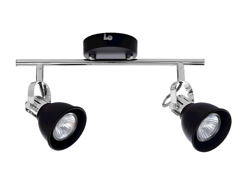 Candeeiro de Teto Anita, Preto, 39,5x9x19 cm, EPIKASA