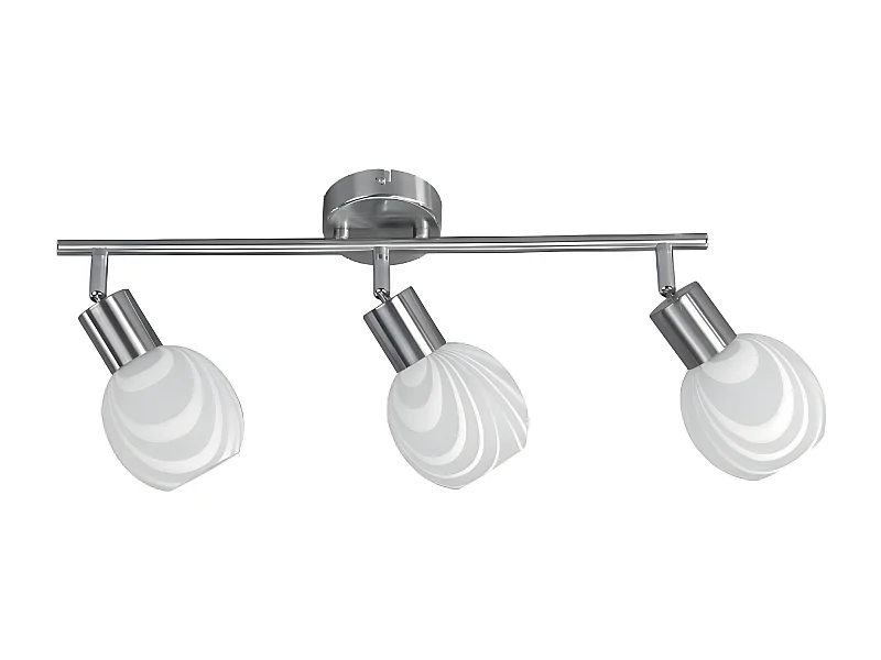 Plafondlamp Sara - Zilver - 59x14x21 cm - EPIKASA