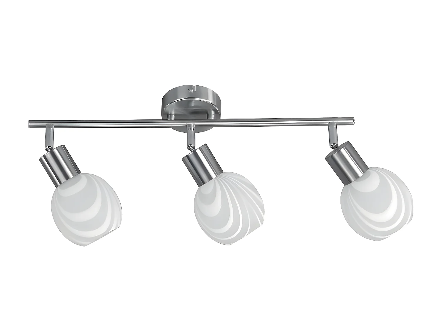 Plafondlamp Sara - Zilver - 59x14x21 cm - EPIKASA