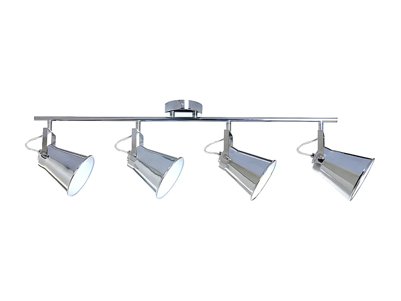 Plafondlamp Tekla - Zilver - 86,5x15x21 cm - EPIKASA