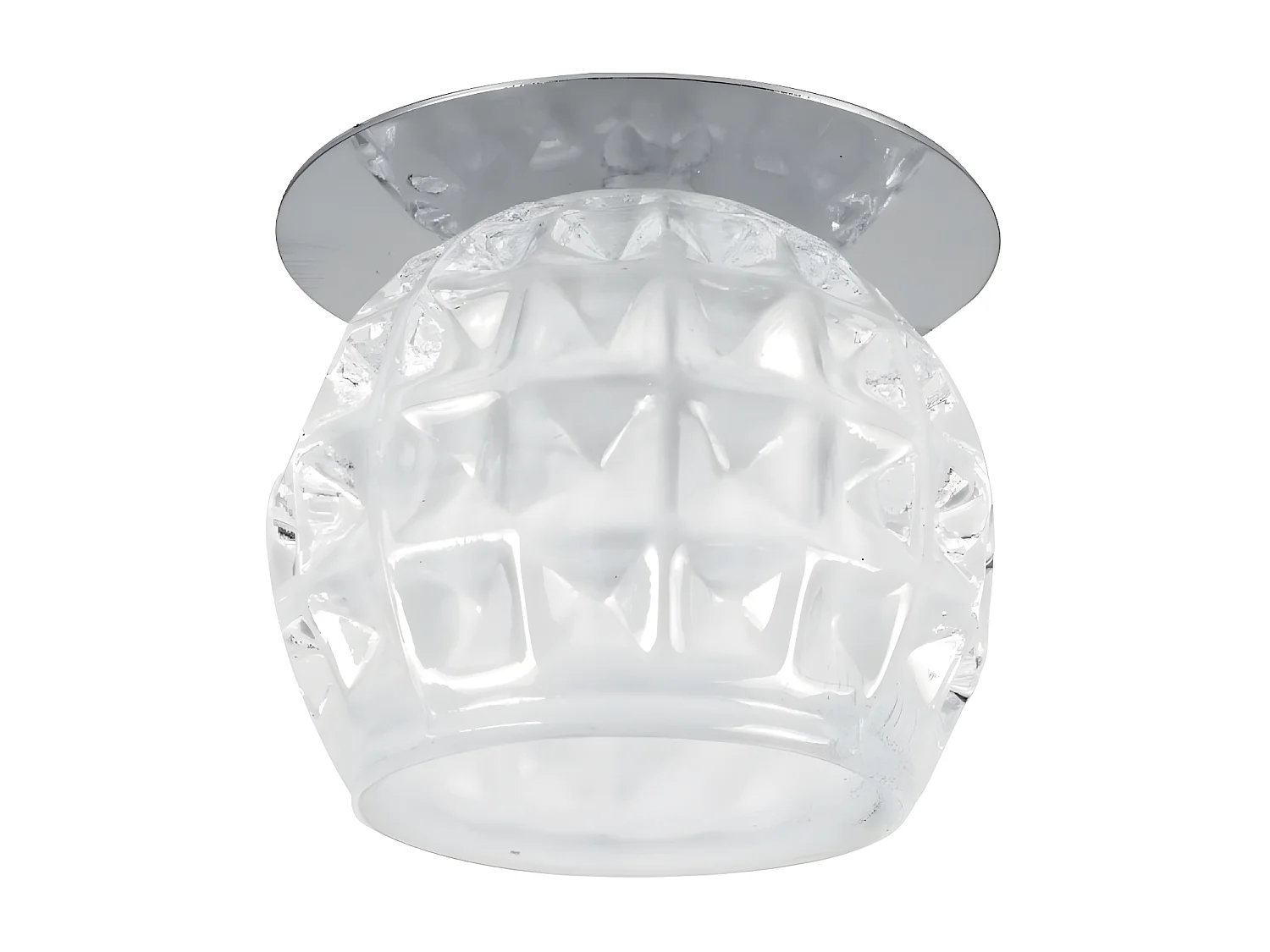 Faretto Cristaldream, Argento, 37x12x14 cm, EPIKASA