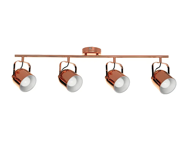 Candeeiro de Teto Inga, Cobre, 85x13,5x21 cm, EPIKASA