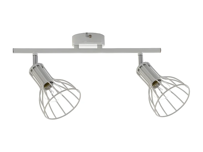 Lampada a Soffitto Megan, Argento, 55x10x21 cm, EPIKASA