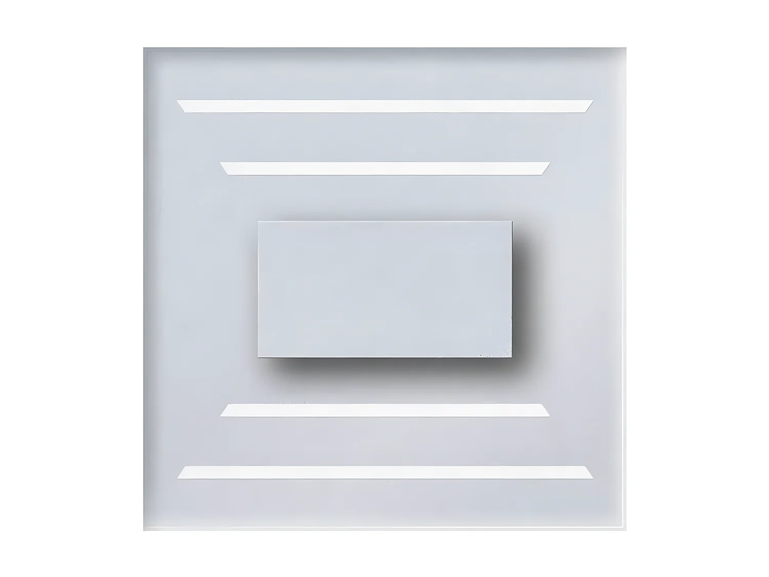 Candeeiro Cristal, Prata, 7,5x3,1x7,5 cm, EPIKASA