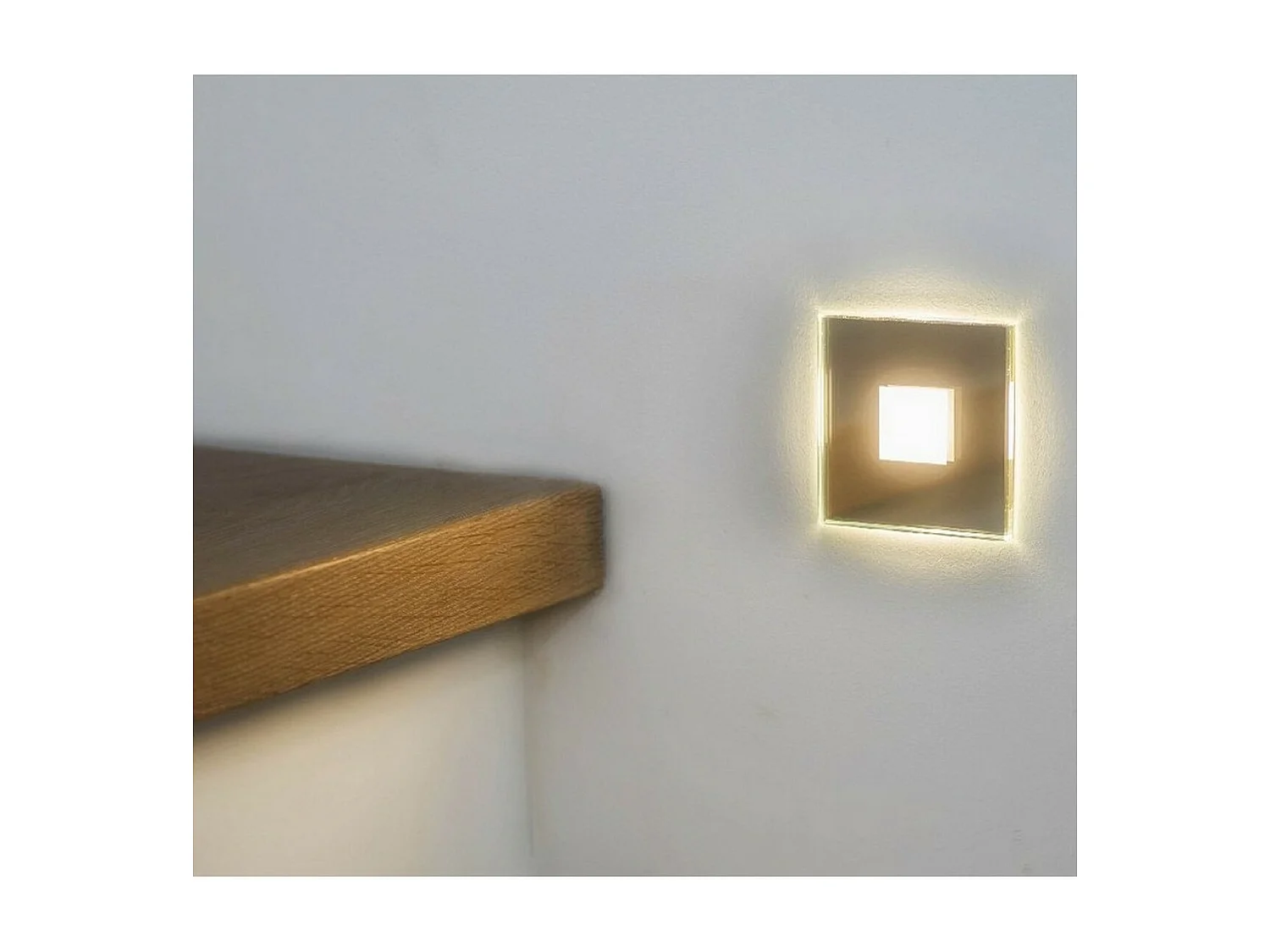 Spot Fortune Square - Zilver - 7,7x3x7,7 cm - EPIKASA