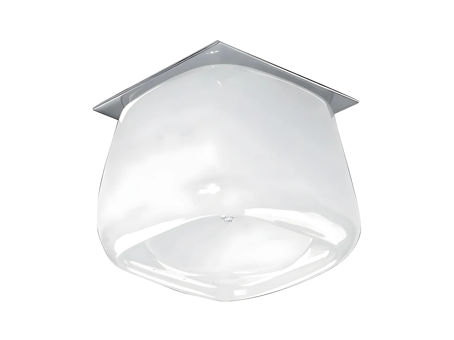 Spot d'Intérieur Cristaldream, Argent, 8,5x8,5x5,5 cm, EPIKASA