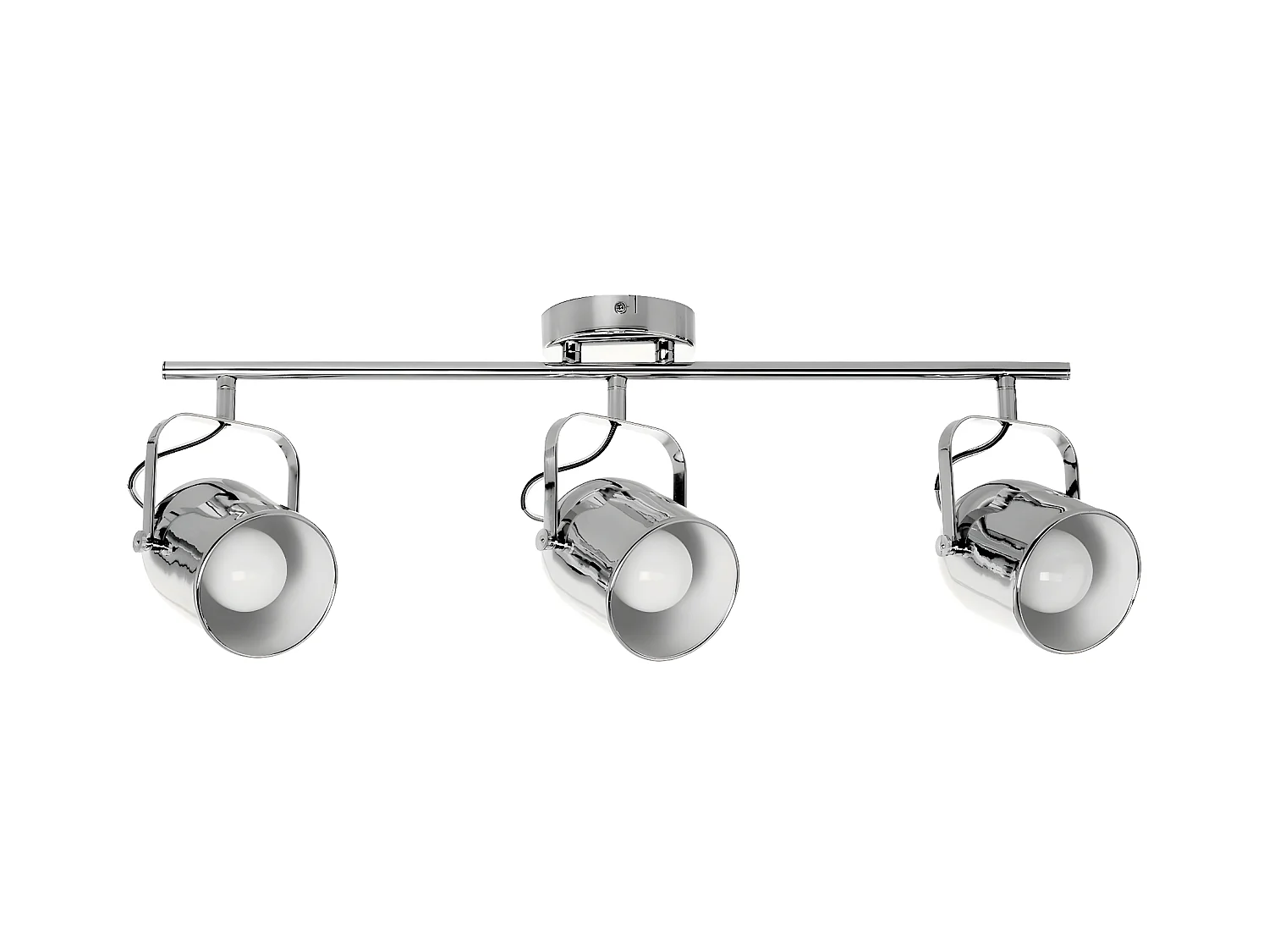 Plafonnier Inga, Argent, 63,5x13,5x21 cm, EPIKASA