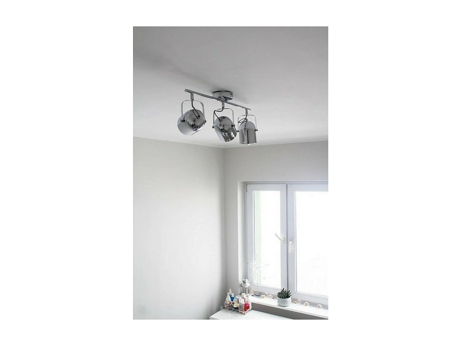 Plafondlamp Inga - Zilver - 63,5x13,5x21 cm - EPIKASA