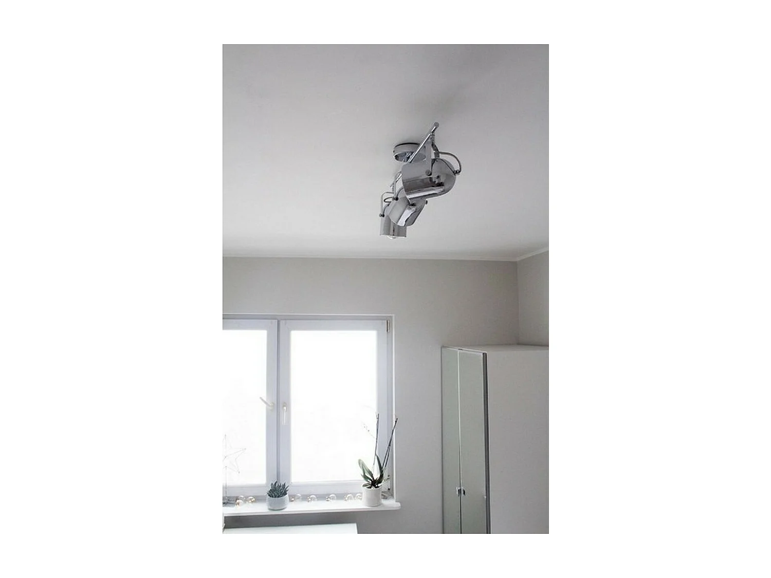 Plafondlamp Inga - Zilver - 63,5x13,5x21 cm - EPIKASA