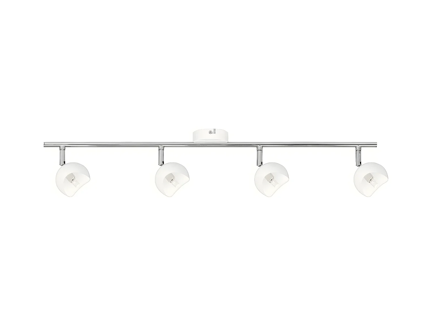 Plafonnier Kita, Blanc, 74,5x8x14,5 cm, EPIKASA
