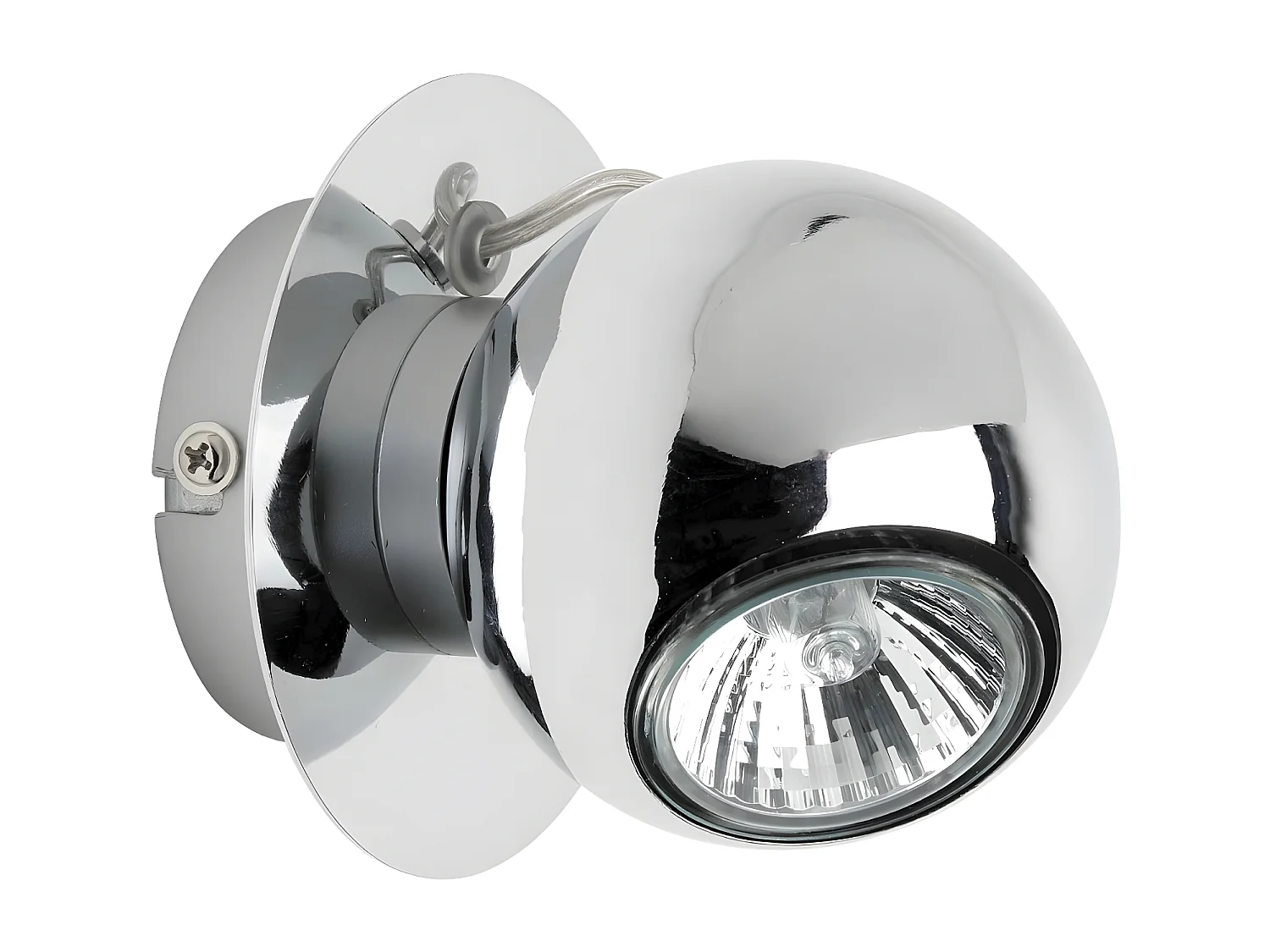 Candeeiro Sergio, Prata, 10x11,5x11,5 cm, EPIKASA