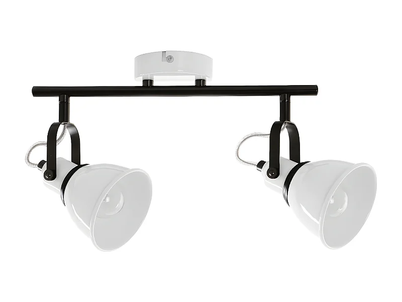 Candeeiro de Teto Bingo, Branco, 31x18,5x18,5 cm, EPIKASA