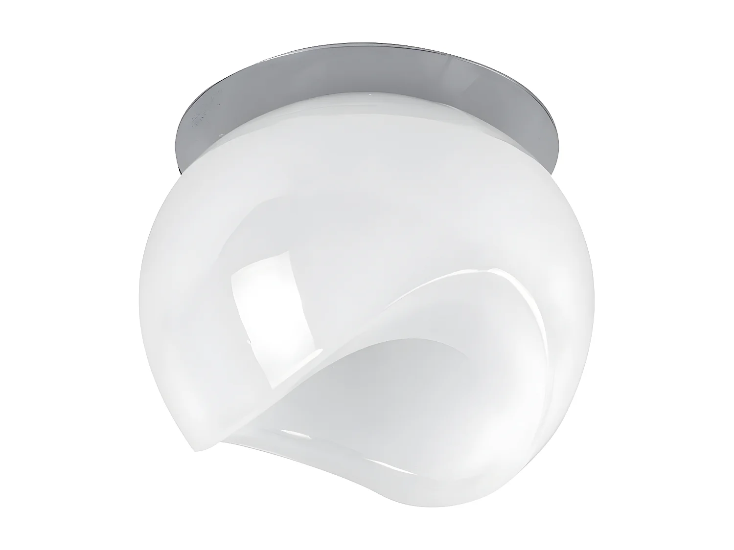 Faretto Cristaldream, Argento, 9x9x7 cm, EPIKASA