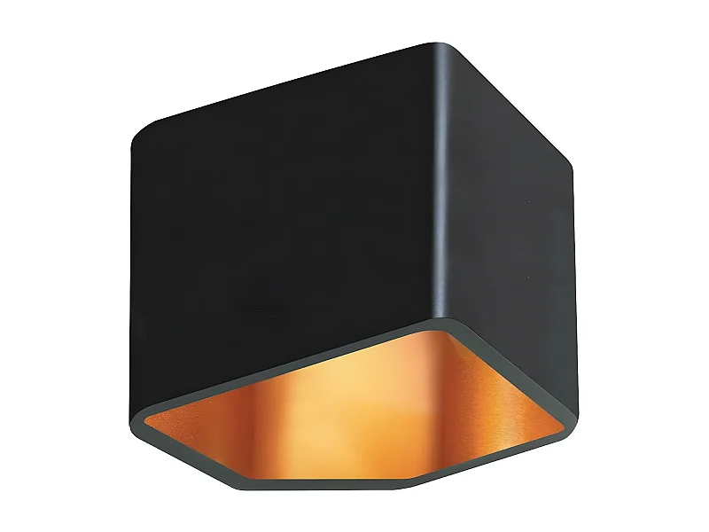 Candeeiro Space, Preto, 9,5x16,4x14,2 cm, EPIKASA