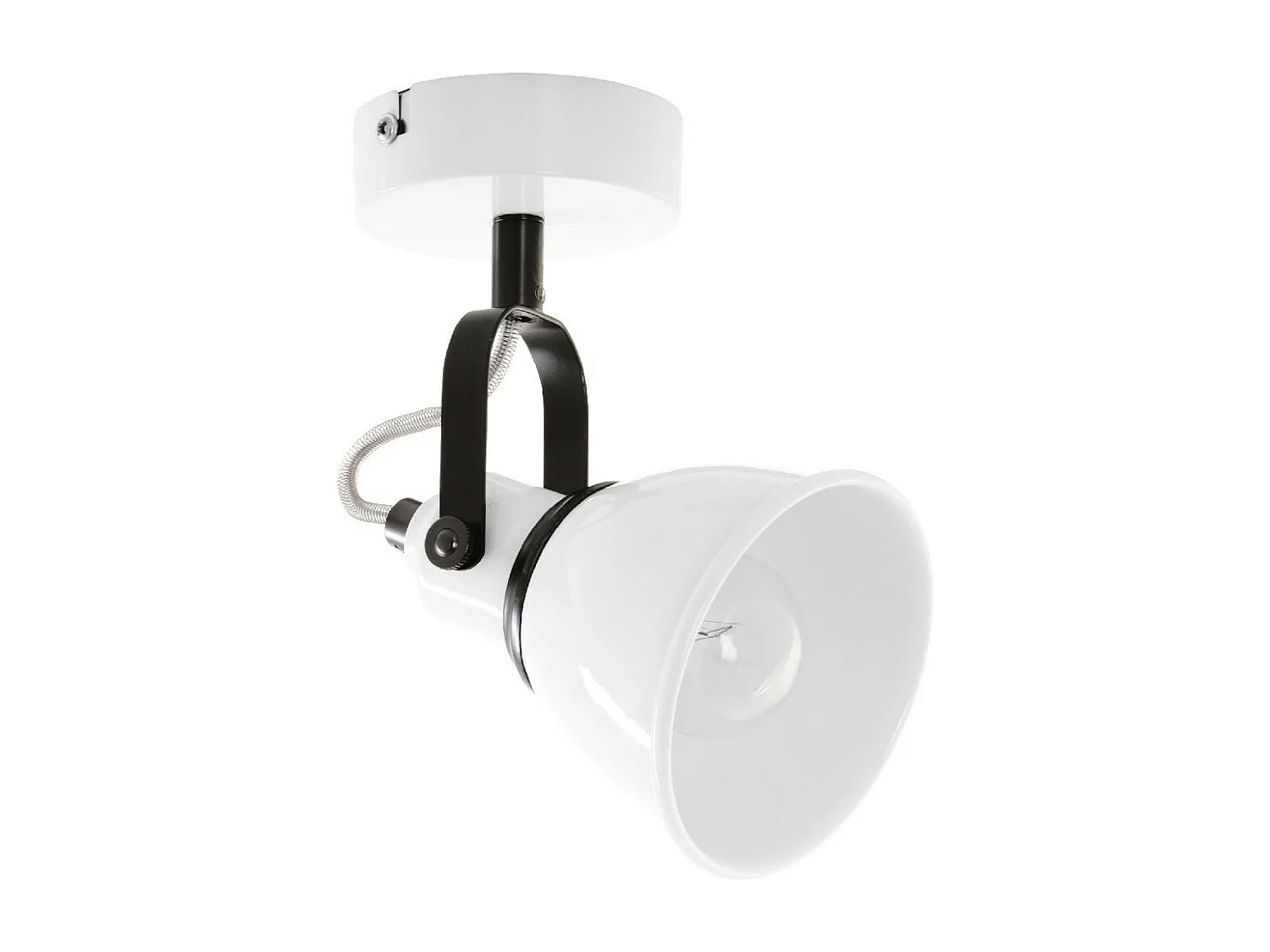 Spot d'Intérieur Bingo, Blanc, 12,5x15,5x15,5 cm, EPIKASA