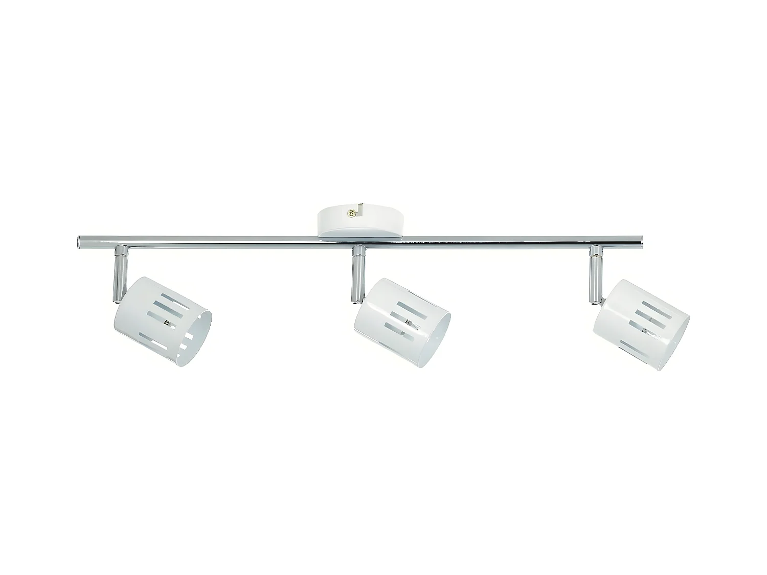 Plafonnier Ulrika, Blanc, 63x10x14 cm, EPIKASA