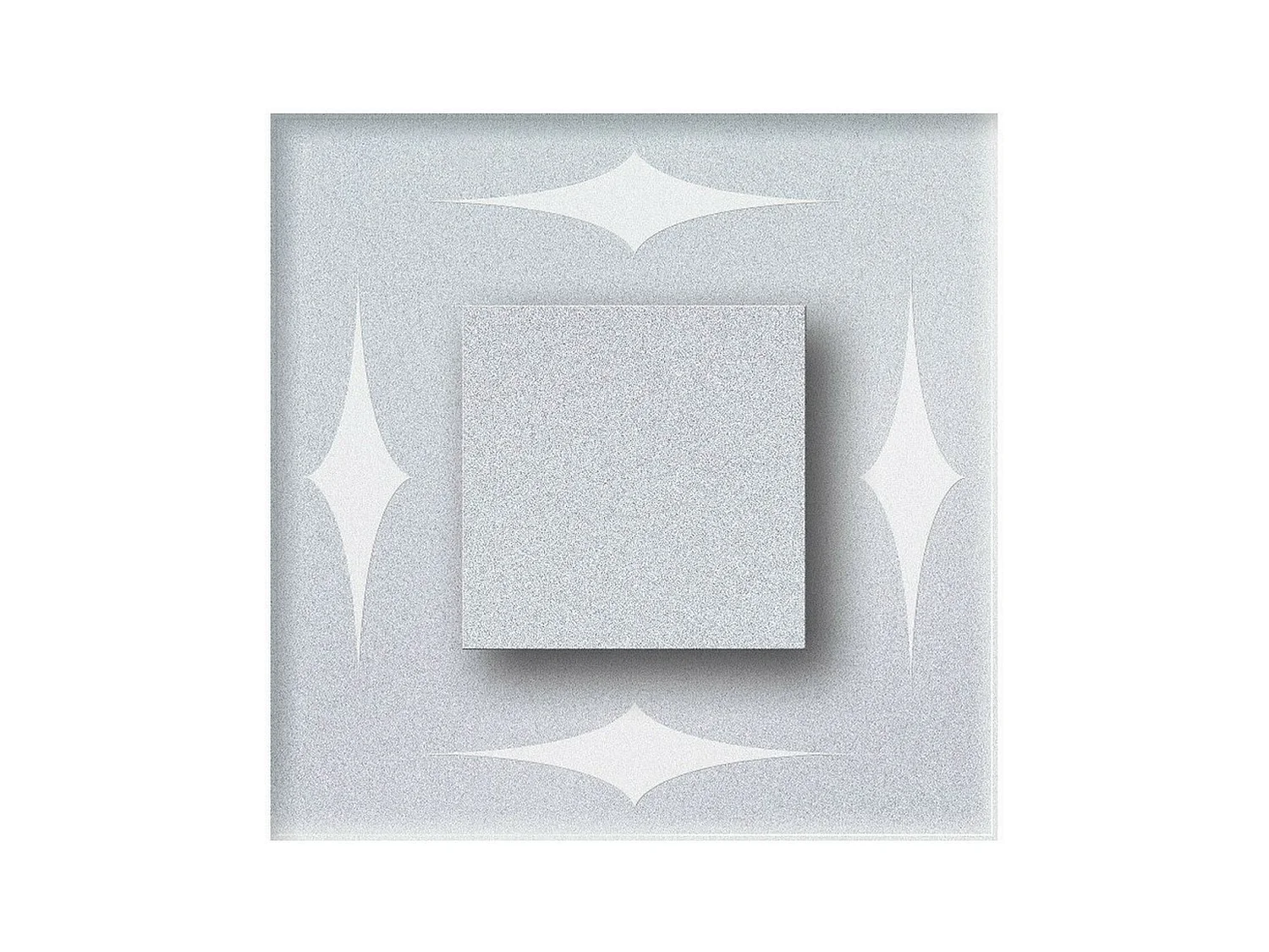 Spot d'Intérieur Cristal, Argent, 7,5x4,5x7,5 cm, EPIKASA